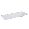 Elita SKAPPA Umywalka 120 bez otworu PRAWA (60+60) CERAMICZNA WHITE 146039/RE041202068060